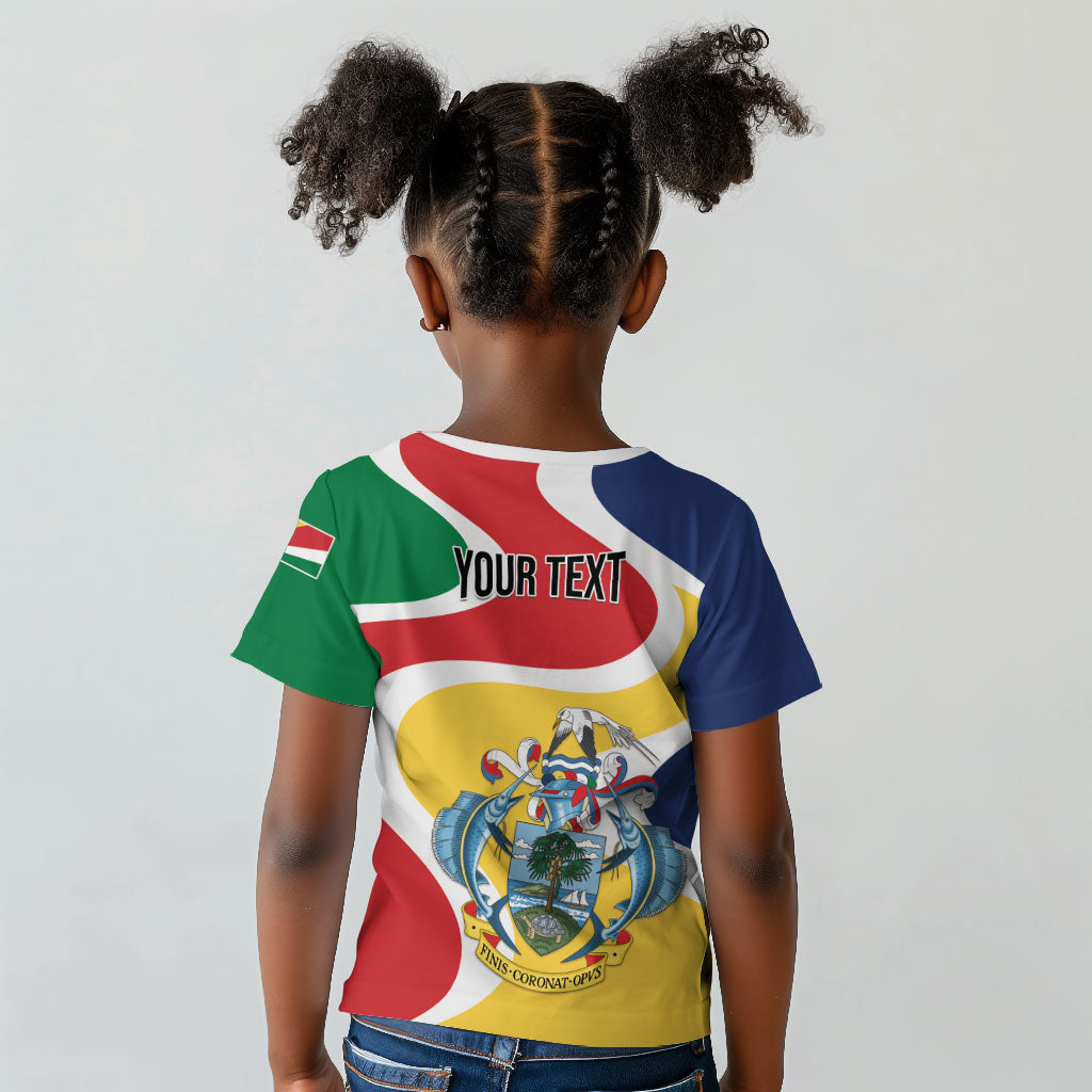 Personalized Seychelles Kid T shirt Finis Coronat Opus