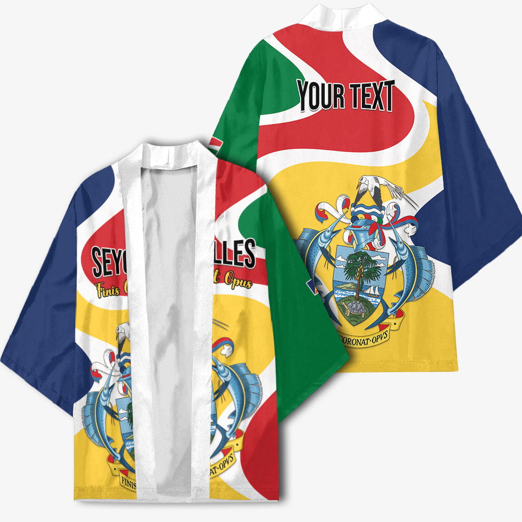 Personalized Seychelles Kimono Finis Coronat Opus