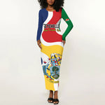 Personalized Seychelles Long Sleeve Bodycon Dress Finis Coronat Opus