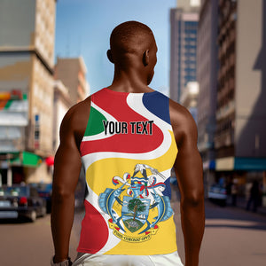 Personalized Seychelles Men Tank Top Finis Coronat Opus
