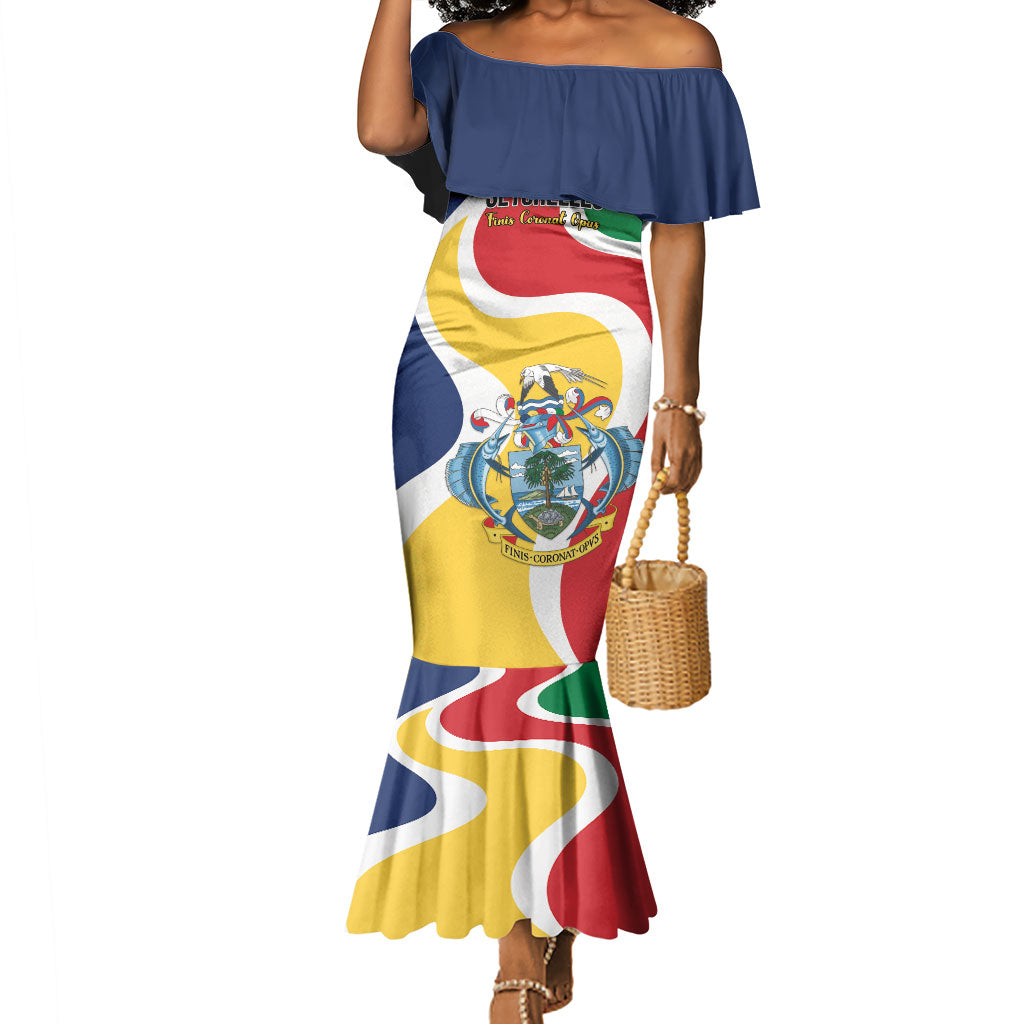 Personalized Seychelles Mermaid Dress Finis Coronat Opus