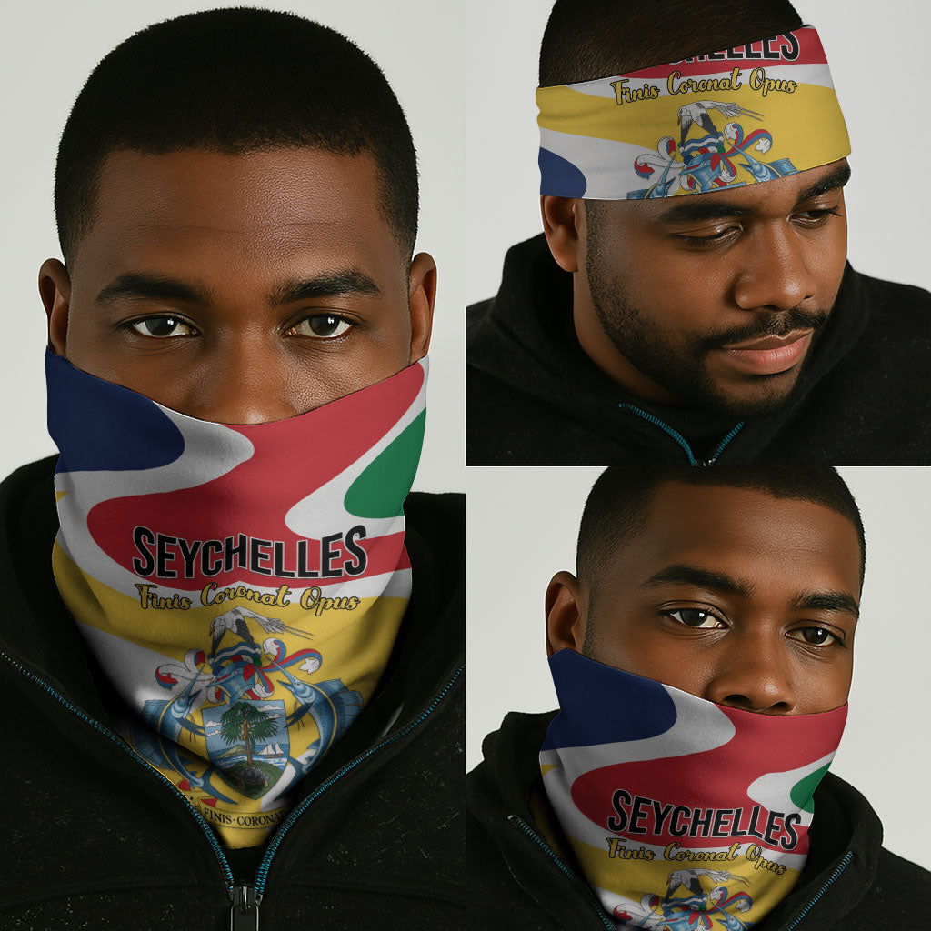 Seychelles Neck Gaiter Finis Coronat Opus