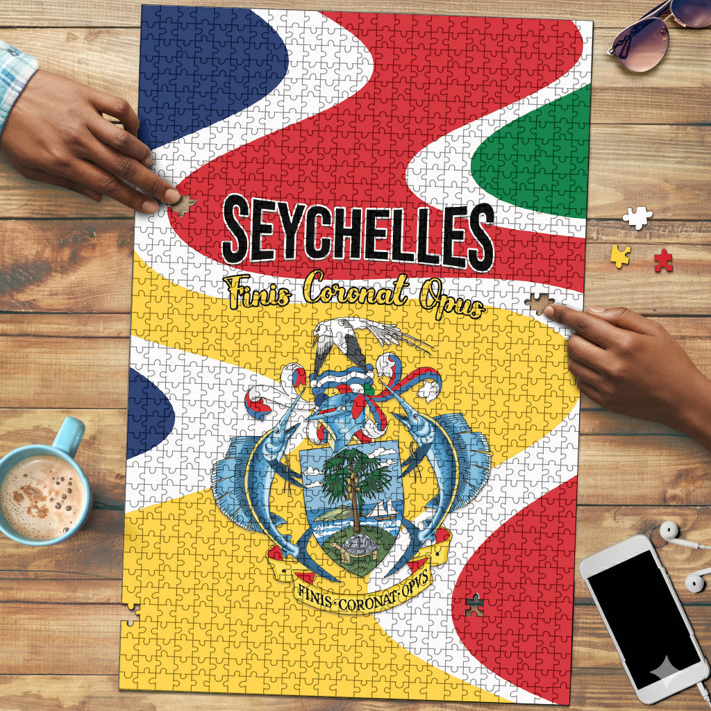 Seychelles Puzzle Finis Coronat Opus