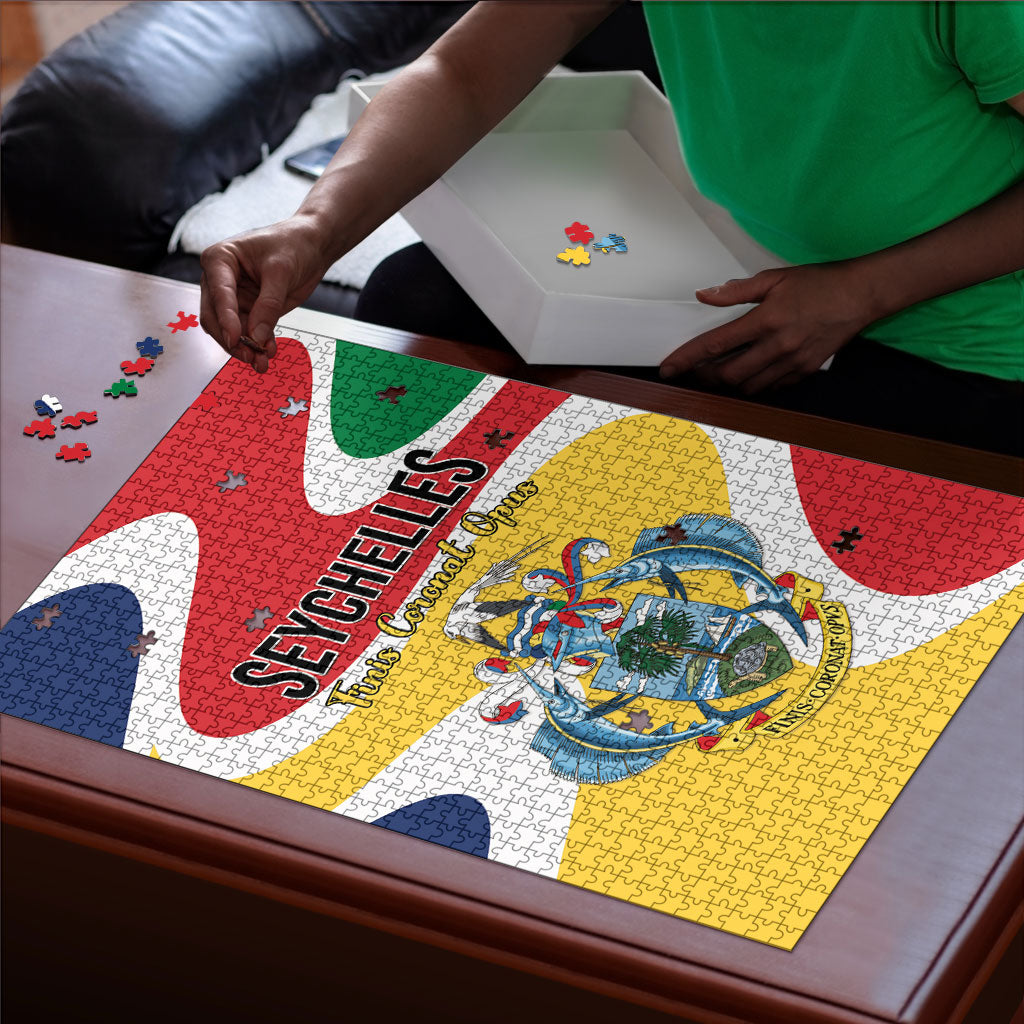 Seychelles Puzzle Finis Coronat Opus