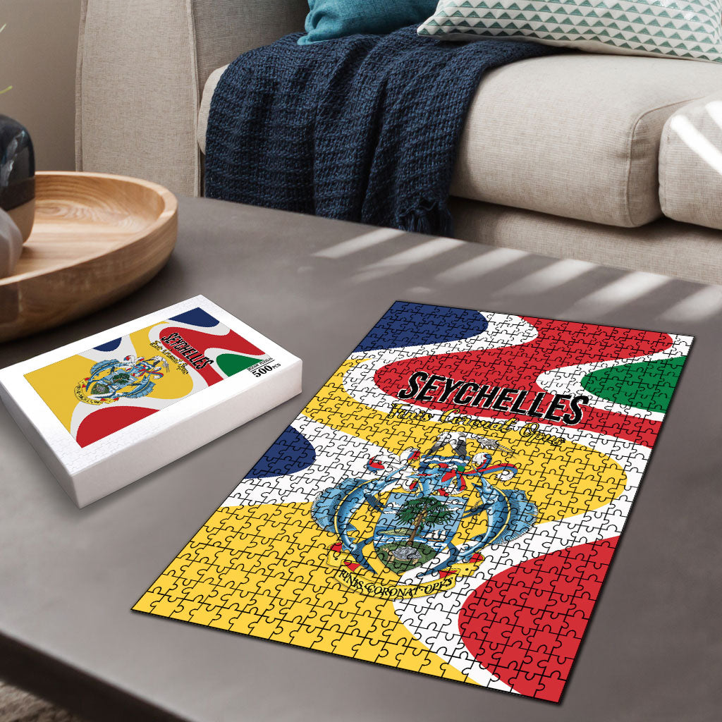 Seychelles Puzzle Finis Coronat Opus