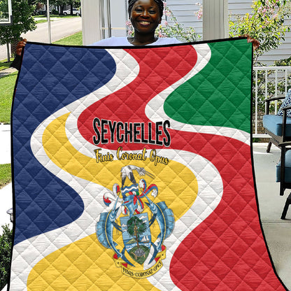 Seychelles Quilt Finis Coronat Opus