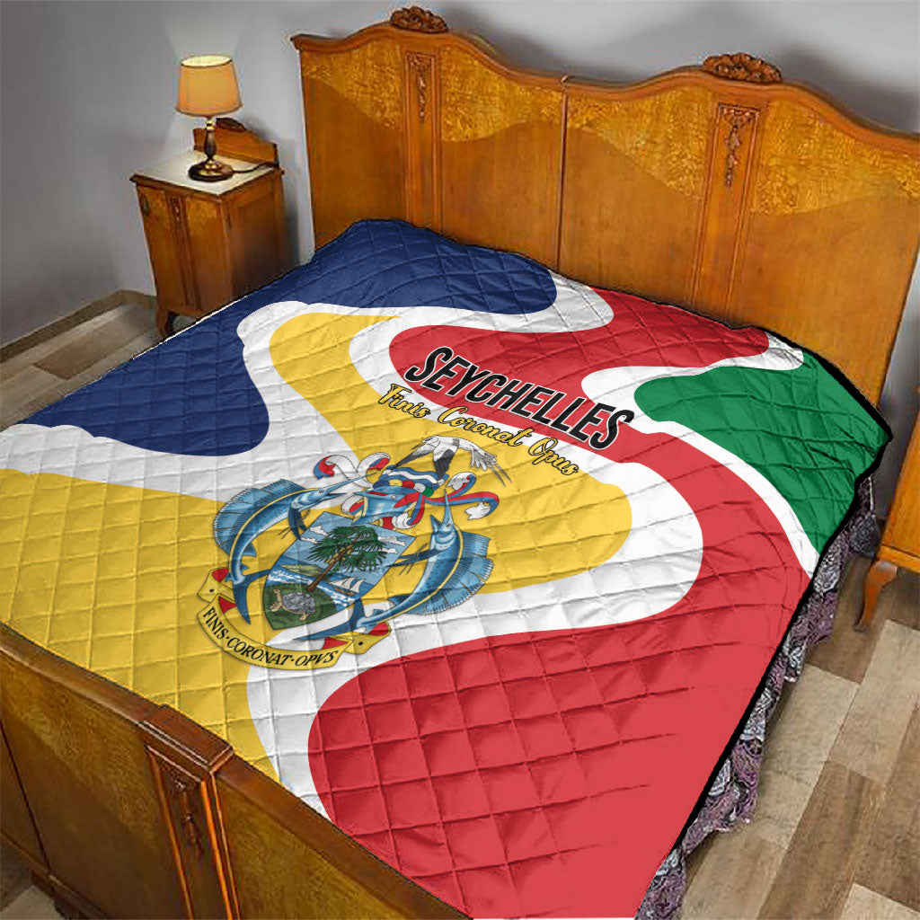 Seychelles Quilt Finis Coronat Opus