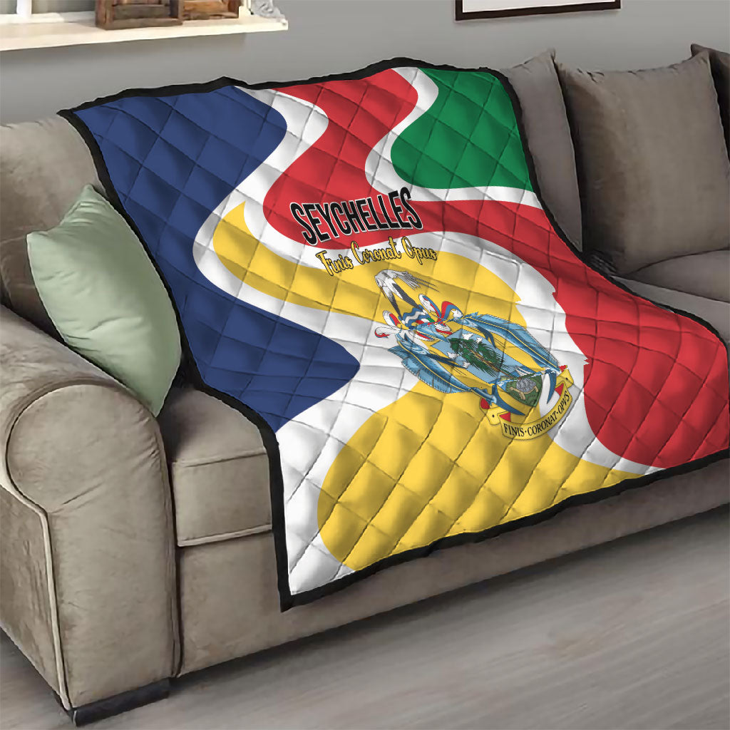 Seychelles Quilt Finis Coronat Opus