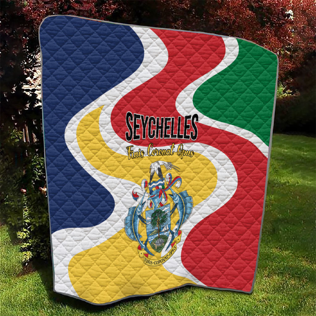 Seychelles Quilt Finis Coronat Opus