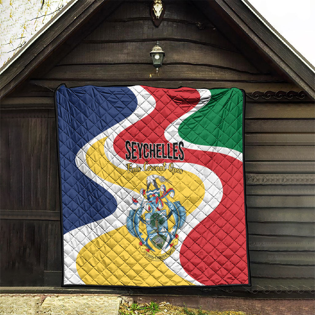 Seychelles Quilt Finis Coronat Opus