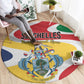 Seychelles Round Carpet Finis Coronat Opus