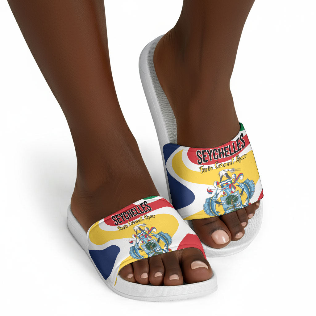 Seychelles Slide Sandals Finis Coronat Opus