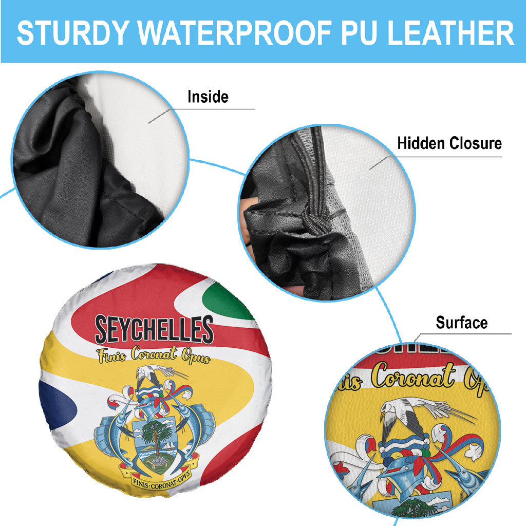 Seychelles Spare Tire Cover Finis Coronat Opus