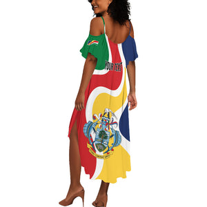 Personalized Seychelles Summer Maxi Dress Finis Coronat Opus