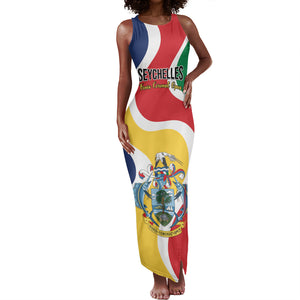 Personalized Seychelles Tank Maxi Dress Finis Coronat Opus