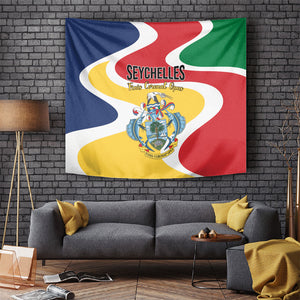 Seychelles Tapestry Finis Coronat Opus