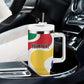 Personalized Seychelles Tumbler With Handle Finis Coronat Opus