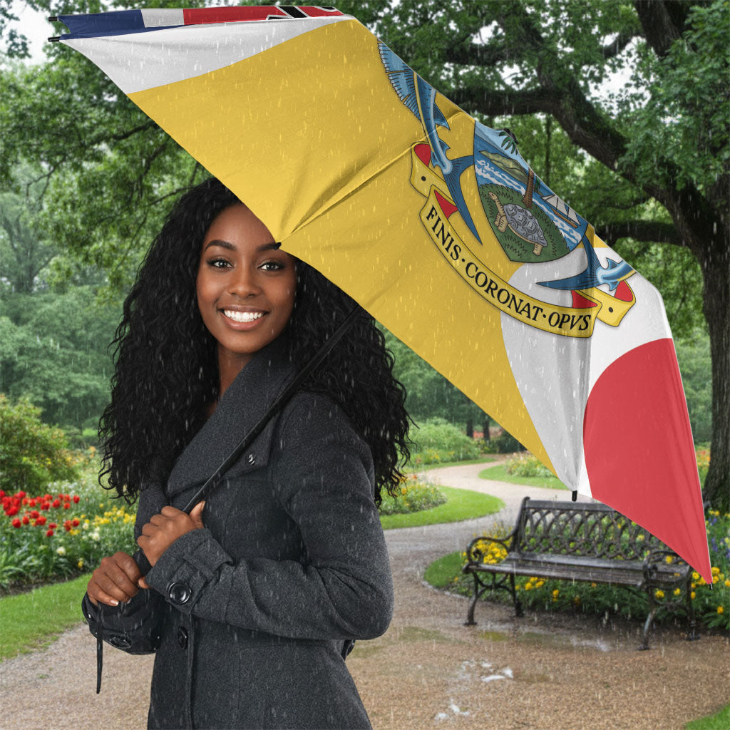 Seychelles Umbrella Finis Coronat Opus