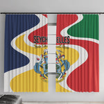 Seychelles Window Curtain Finis Coronat Opus