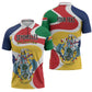 Personalized Seychelles Zipper Polo Shirt Finis Coronat Opus