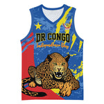 Personalized DR Congo Independence Day Basketball Jersey Congo-Kinshasa Leopard