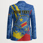 Personalized DR Congo Independence Day Blazer Congo-Kinshasa Leopard