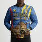 Personalized DR Congo Independence Day Bomber Puffer Jacket Congo-Kinshasa Leopard