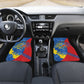 Personalized DR Congo Independence Day Car Mats Congo-Kinshasa Leopard