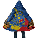 Personalized DR Congo Independence Day Cloak Congo-Kinshasa Leopard