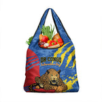 DR Congo Independence Day Grocery Bag Congo-Kinshasa Leopard