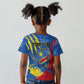 Personalized DR Congo Independence Day Kid T shirt Congo-Kinshasa Leopard