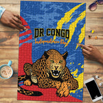 DR Congo Independence Day Puzzle Congo-Kinshasa Leopard