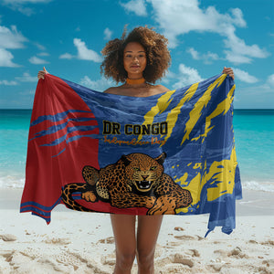DR Congo Independence Day Sarong Congo-Kinshasa Leopard
