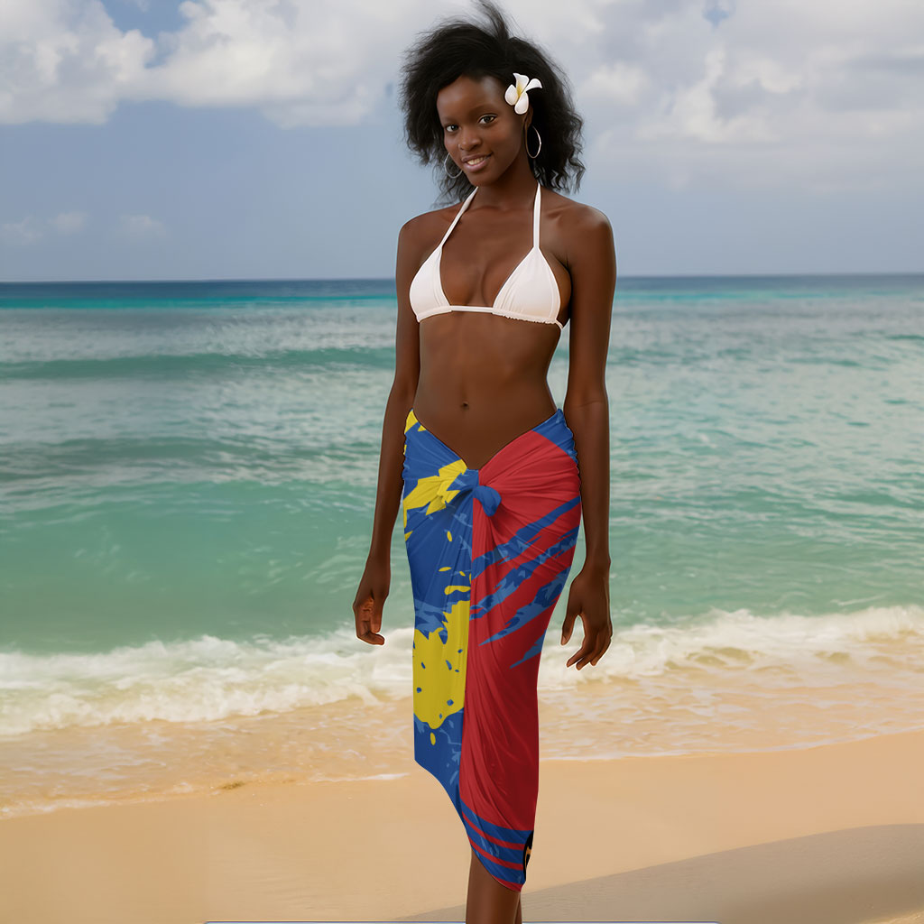 DR Congo Independence Day Sarong Congo-Kinshasa Leopard