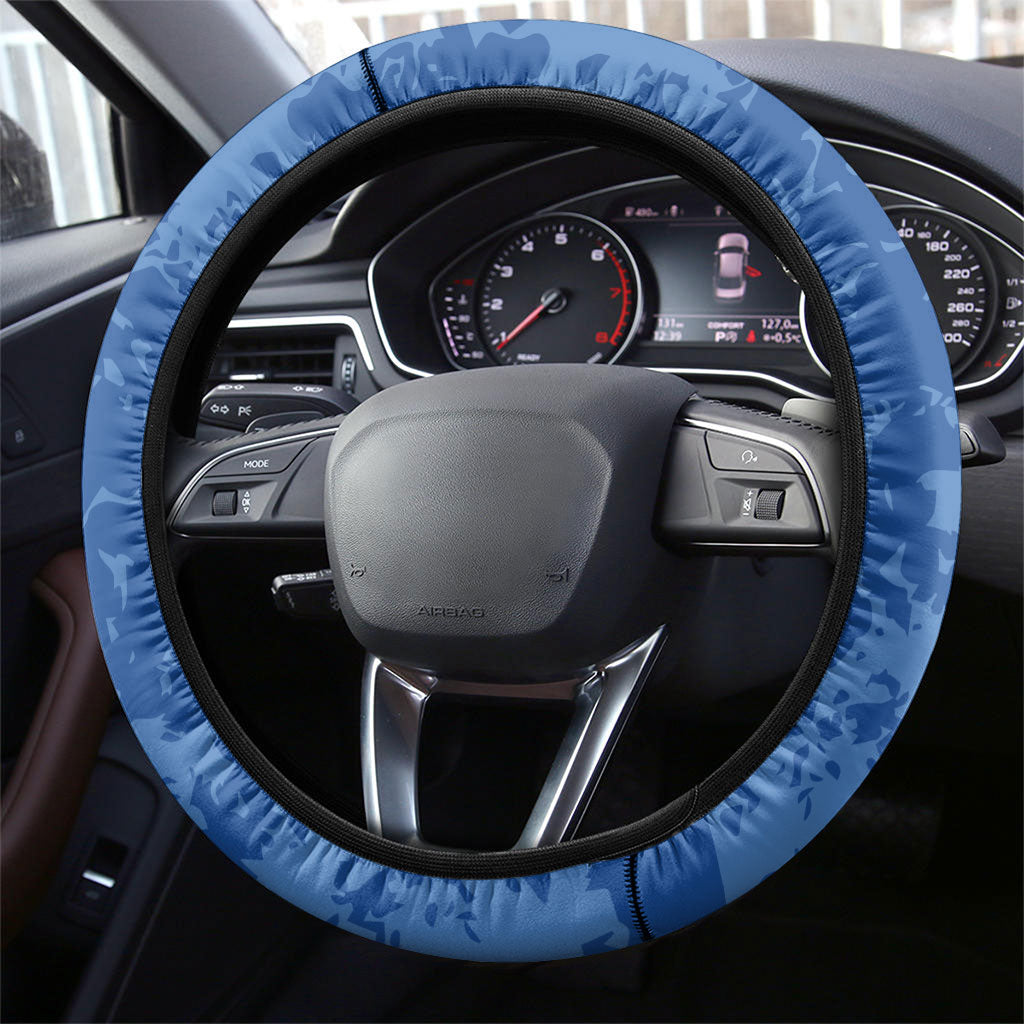 DR Congo Independence Day Steering Wheel Cover Congo-Kinshasa Leopard