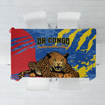 DR Congo Independence Day Tablecloth Congo-Kinshasa Leopard
