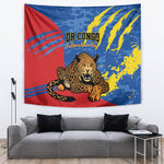 DR Congo Independence Day Tapestry Congo-Kinshasa Leopard