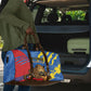 DR Congo Independence Day Travel Bag Congo-Kinshasa Leopard