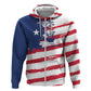 Liberia Flag Hoodie Grunge Stylized