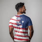 Liberia Flag T shirt Grunge Stylized