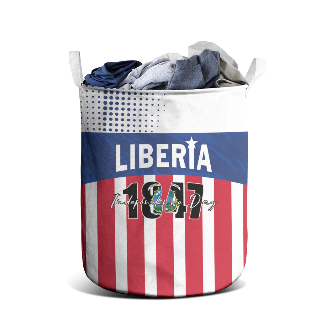 Liberia 1847 Laundry Basket Happy Independence Day