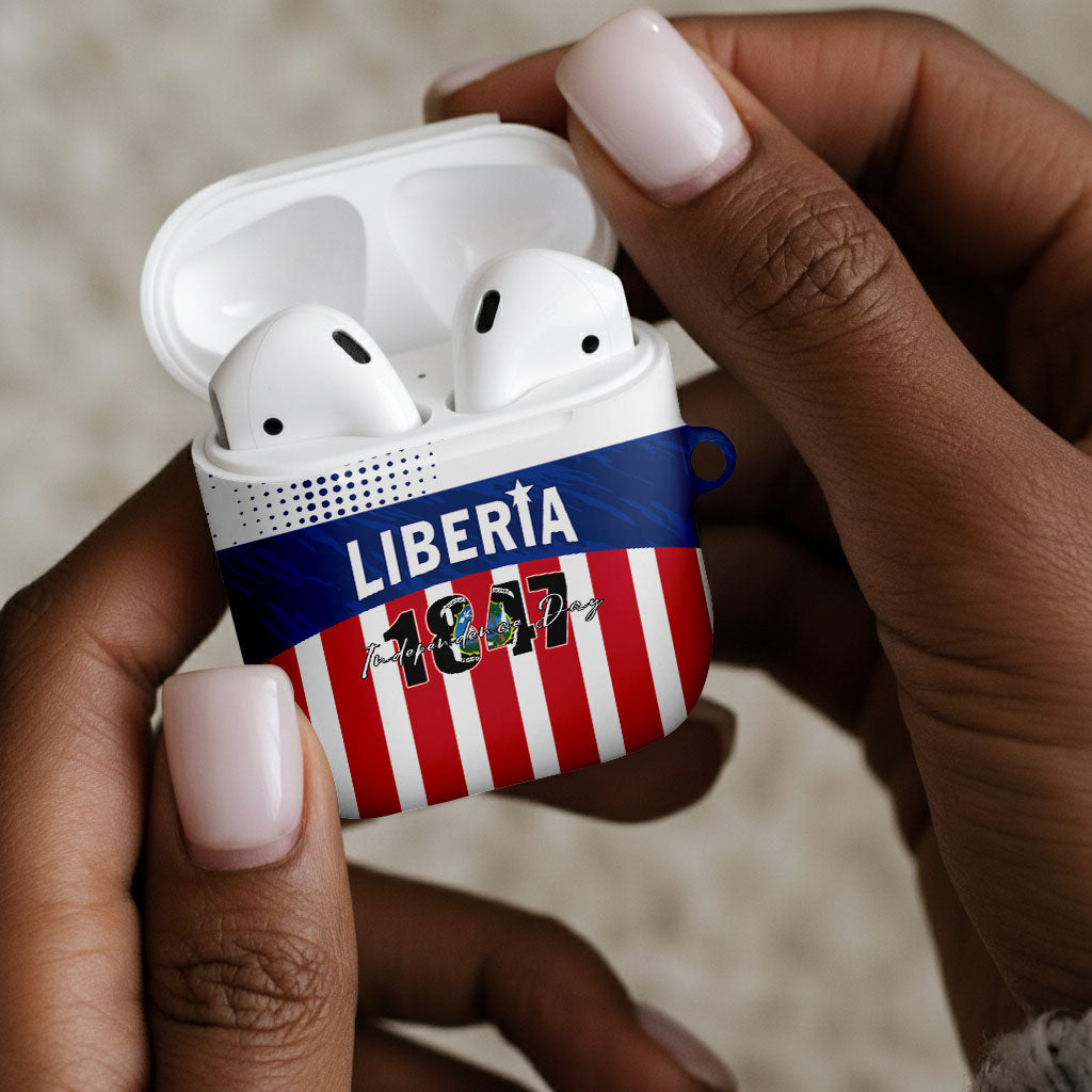 Liberia 1847 AirPods Case Happy Independence Day