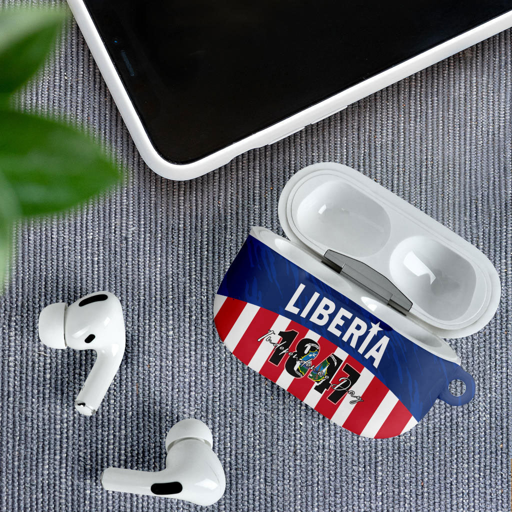 Liberia 1847 AirPods Case Happy Independence Day