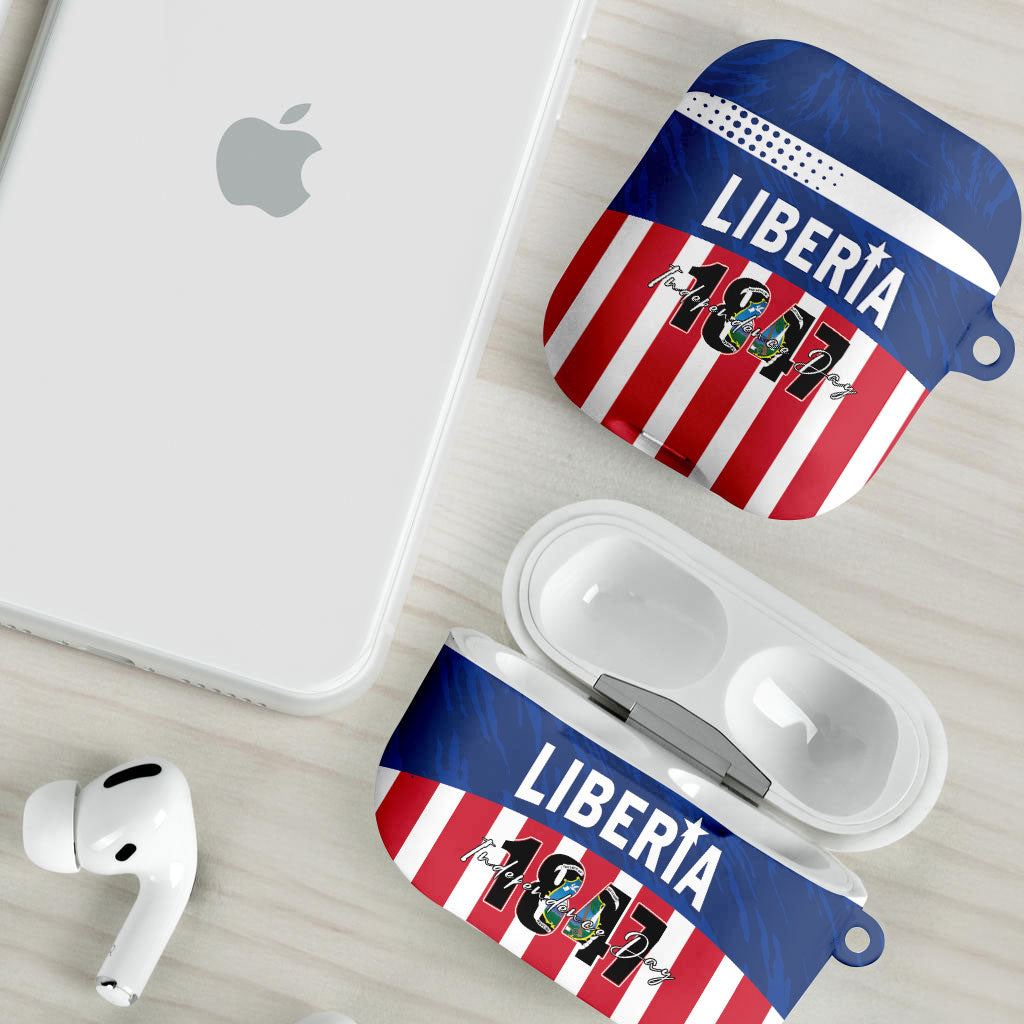 Liberia 1847 AirPods Case Happy Independence Day