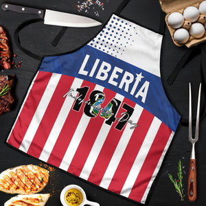 Liberia 1847 Apron Happy Independence Day