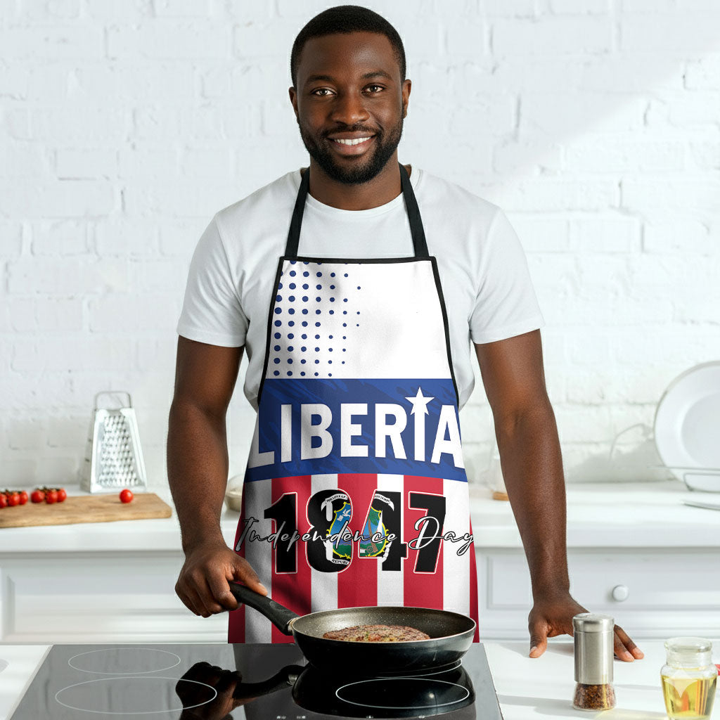 Liberia 1847 Apron Happy Independence Day