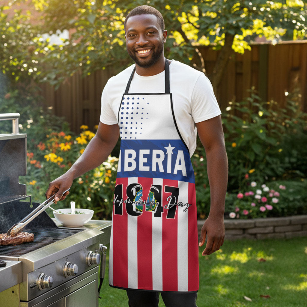 Liberia 1847 Apron Happy Independence Day
