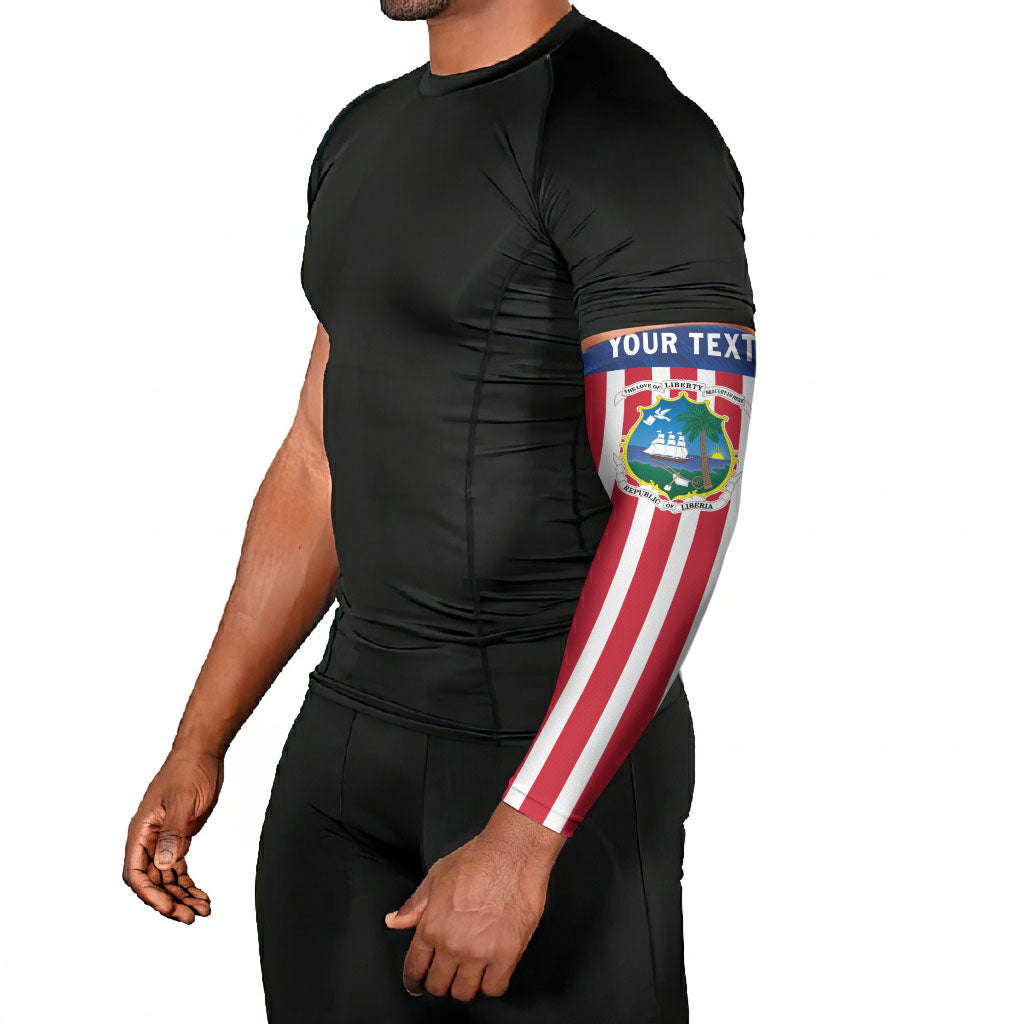 Personalized Liberia 1847 Arm Sleeves Happy Independence Day