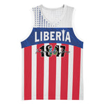 Personalized Liberia 1847 Basketball Jersey Happy Independence Day