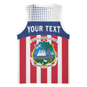 Personalized Liberia 1847 Basketball Jersey Happy Independence Day
